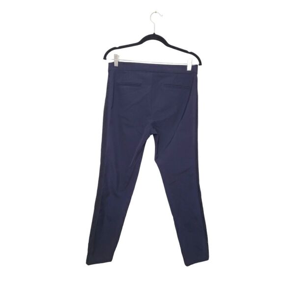 Rebecca Taylor Navy Blue Racer Stripe Trousers - Picture 2 of 6